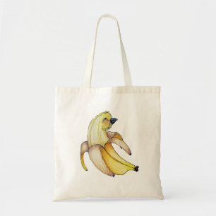 Bolsa Tote Saco Tote de Lona Banana Bird Saco de Compras de