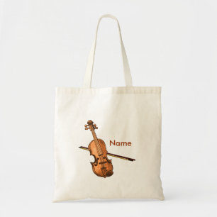 Bolsa Tote Saco Tote de Violino Country