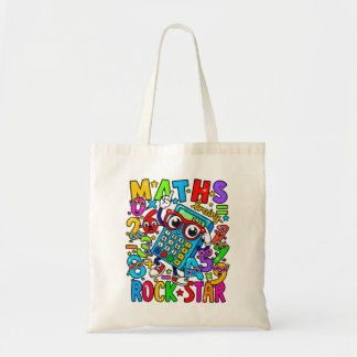 Bolsa Tote Saco Tote Dia do Número | Estrela do Rock Matemáti