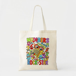Bolsa Tote Saco Tote Dia do Número   Números de Matemática Es