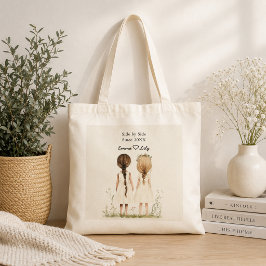 Bolsa Tote Saco Tote dos Melhores Amigos Desde Nome Personali
