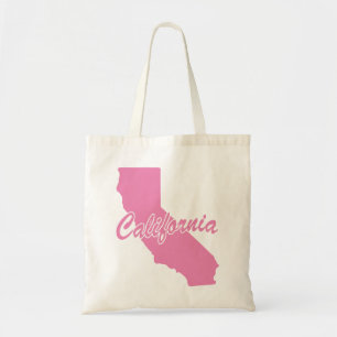 Bolsa Tote Saco Tote em Formato do Estado da Califórnia