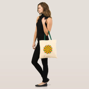 Bolsa Tote Saco Tote Estrela de Yule