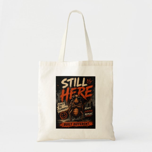 Bolsa Tote Saco Tote Gráfico de Mentalidade Resiliente (Frente)