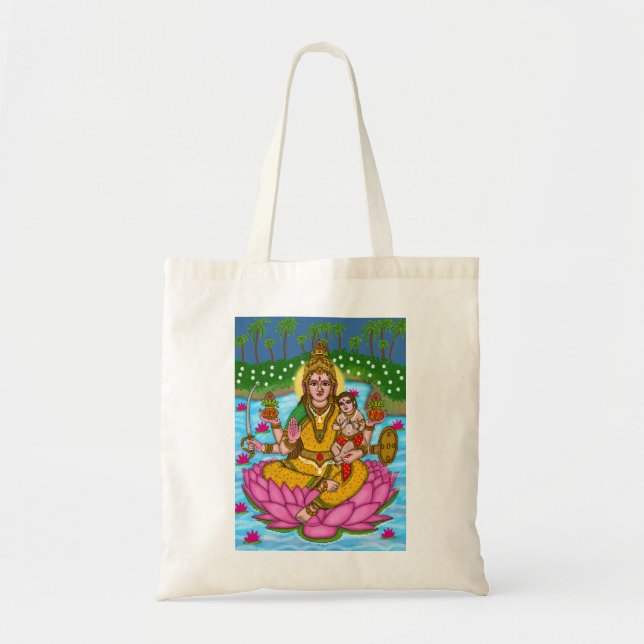 Bolsa Tote Saco Tote Mahalakshmi (Frente)