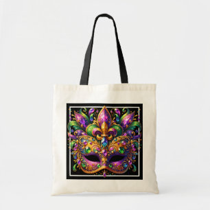 Bolsa Tote Saco Tote Máscara de Mardi Gras