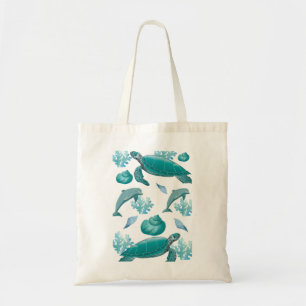 Bolsa Tote Saco Tote Ocean Breeze Vibrações de Praia e Golf