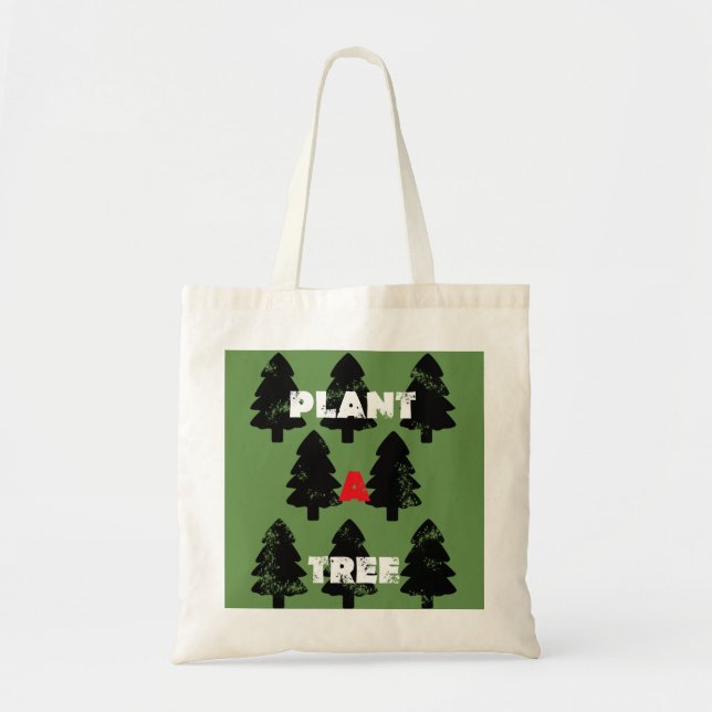 Bolsa Tote Saco Tote Plante Uma Árvore (Frente)
