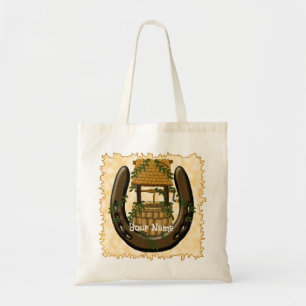 Bolsa Tote Saco tote Poço de Desejos Ferradura Amish