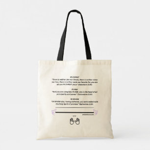 Bolsa Tote Saco Tote Pronomes Em Cristo