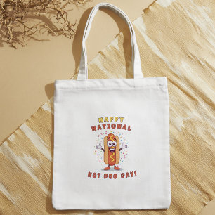Bolsa Tote Saco Tote Reutilizável do Dia Nacional do Cachorro
