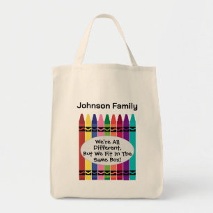 Bolsa Tote Saco Tote Reutilizável Reunião de Família Personal