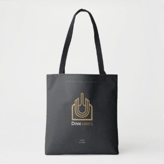 Bolsa Tote Saco Totem de Algodão Preto Série Elite Minimalist