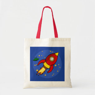Bolsa Tote Saco vermelho-escuro