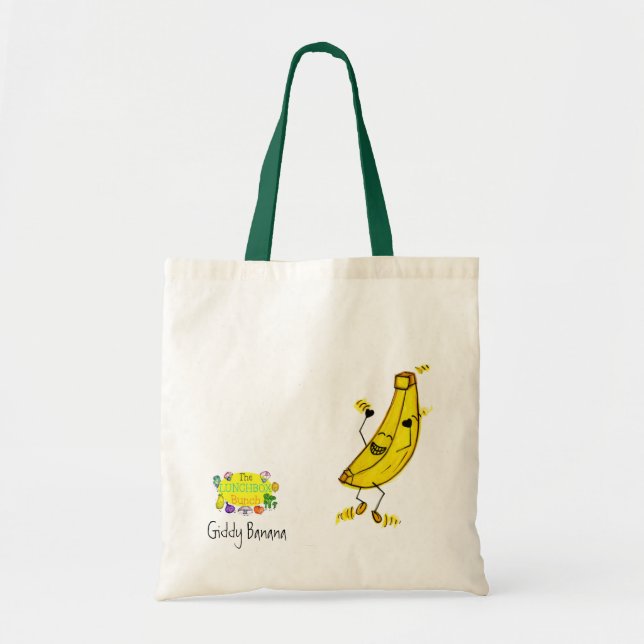 Bolsa Tote Saco vertiginoso da banana (Frente)