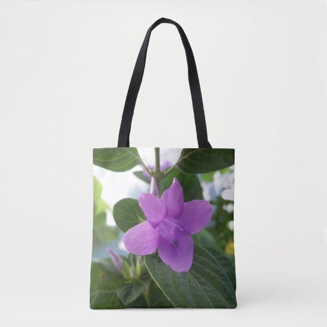 Bolsa Tote Saco violeta roxo filipino (Frente)