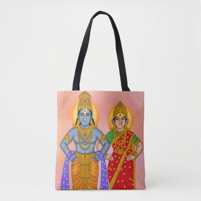 Bolsa Tote Saco Vitthal Rukmini (Frente)
