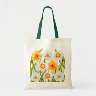 Bolsa Tote Sacola alegre dos Daffodils do primavera