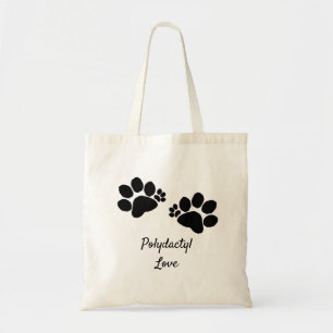 Bolsa Tote Sacola - amor Polydactyl