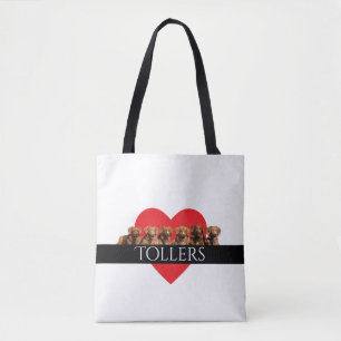 Bolsa Tote Sacola anunciando do Retriever do pato de Nova