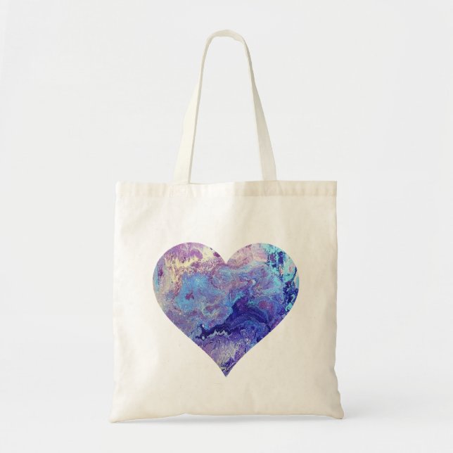 Bolsa Tote Sacola azul do céu (Frente)