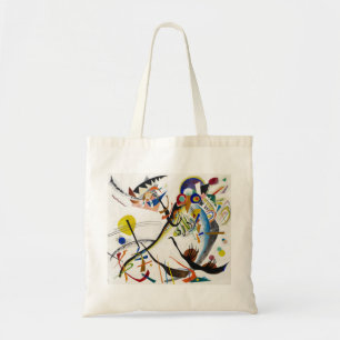 Bolsa Tote Sacola azul do segmento de Kandinsky