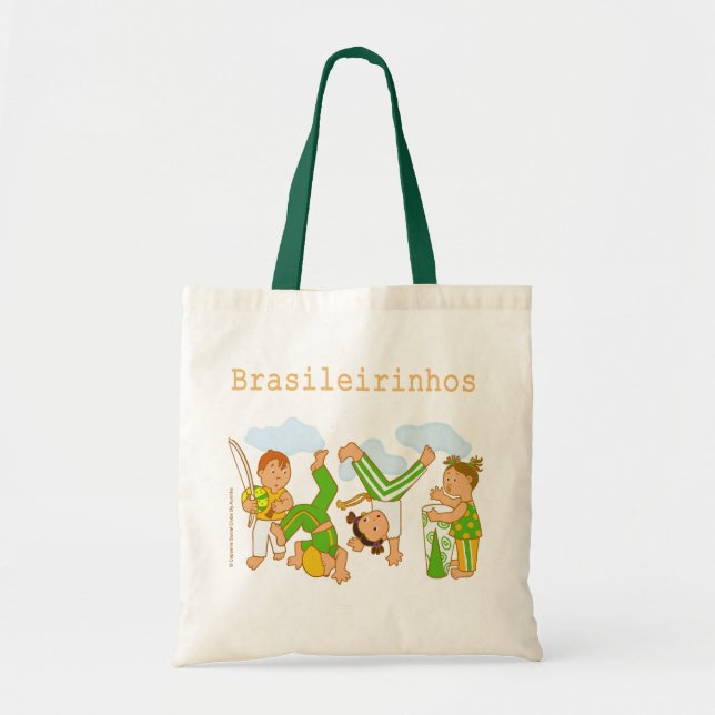 Bolsa Tote Sacola Básica para Capoeira (Frente)