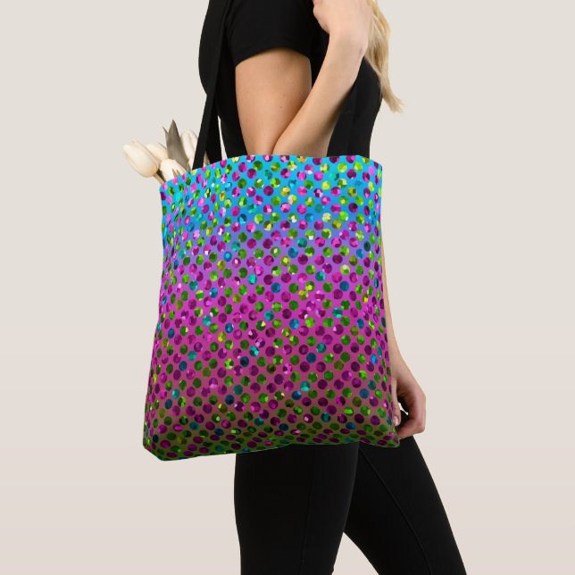 Bolsa Tote Sacola Bling de cristal Strass (Close Up)