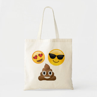 Bolsa Tote Sacola bonito de Emoji