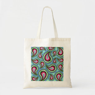 Bolsa Tote Sacola bonito de Paisley