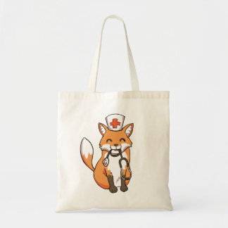 Bolsa Tote Sacola bonito do doutor Nutrição Fox Estetoscópio