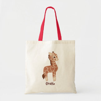 Bolsa Tote Sacola bonito do girafa