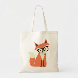 Bolsa Tote Sacola bonito do orçamento do Fox do hipster