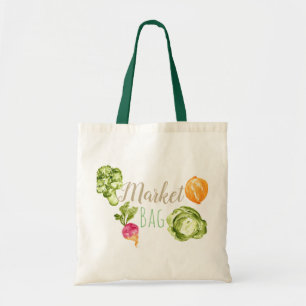 Bolsa Tote Sacola bonito do vegetal do mercado dos
