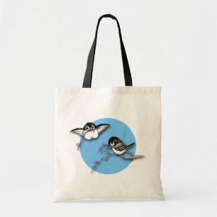 Bolsa Tote Sacola bonito dos Chickadees