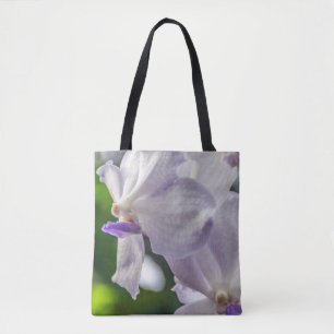 Bolsa Tote Sacola branca das orquídeas