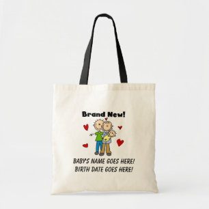 Bolsa Tote Sacola brandnew customizável do bebê