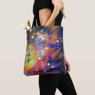 Bolsa Tote Sacola brilhantea do campo de estrela
