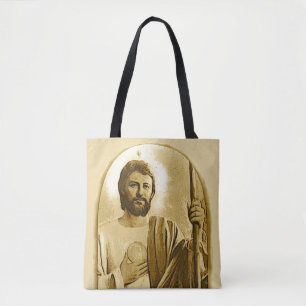 Bolsa Tote Sacola católica do santo do St. Jude