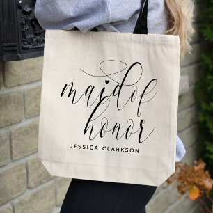 Bolsa Tote Sacola clássica da madrinha de casamento