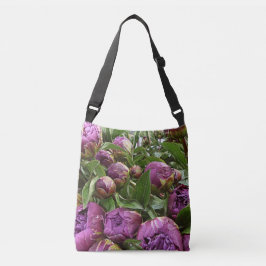 Bolsa Tote Sacola clássica roxa LK de Peonie