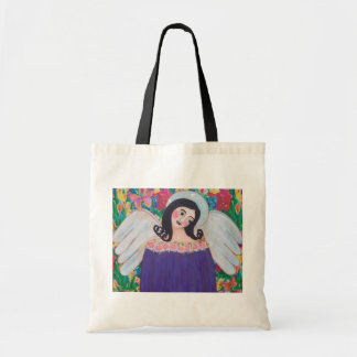 BOLSA TOTE SACOLA COLORIDA BRILHANTE DO ANJO