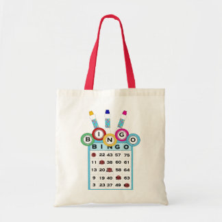 Bolsa Tote Sacola colorida do Bingo do KRW