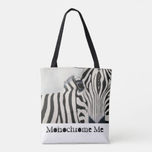 Bolsa Tote Sacola com design da zebra