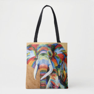 Bolsa Tote Sacola com design do elefante