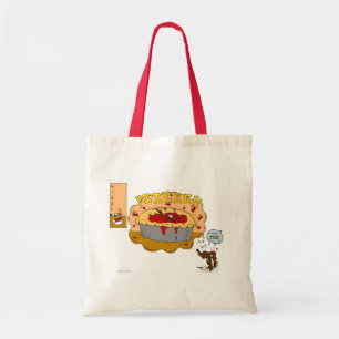 Bolsa Tote Sacola cómica da torta do Midge