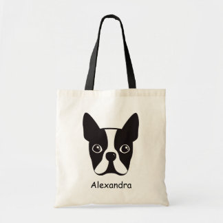 Bolsa Tote Sacola conhecida feita sob encomenda do cão do