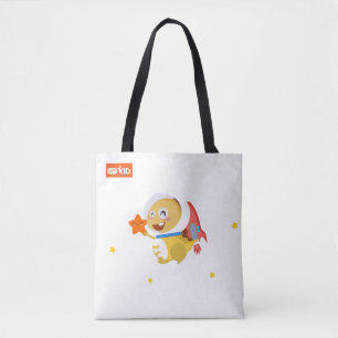 Bolsa Tote Sacola cósmica de VIPKID Dino