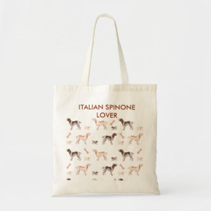 Bolsa Tote Sacola customizável do spinone italiano