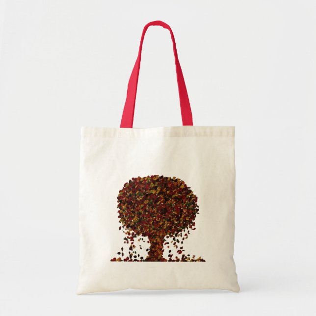 Bolsa Tote Sacola da árvore da folha (Frente)